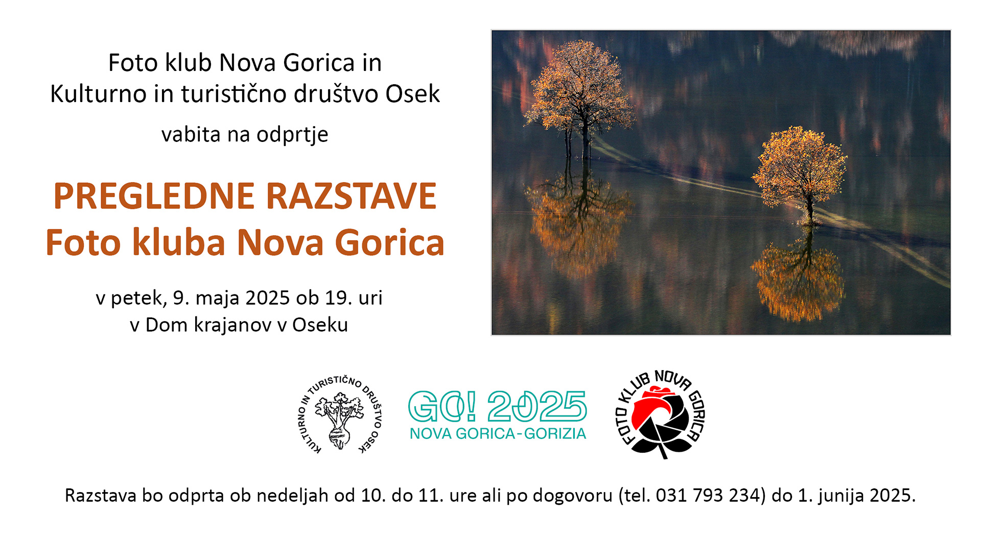 vabilo foto klub nova gorica osek 2025